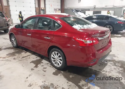 2019 Nissan Sentra Sv z USA, uszkodzony, nr VIN 3N1AB7AP8KY356856